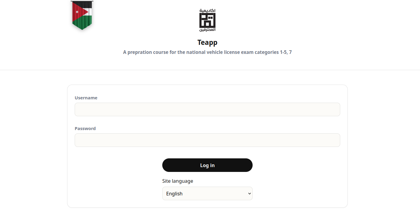 E-learning platform